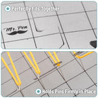 Mr. Pen- Blocking Mats for Knitting & Crochet Projects, 12" x 12"