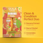 SKALA Fruitastic Banana Shampoo & Conditioner Kit 10.99 Fl Oz Each