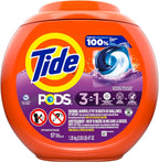 Buy now Tide PODS laundry detergent pacs, 3-in-1 Stain Remover, Odor Fighter, Color Protector, 57 Count, HE compatible, Spring Meadow Scent at indiglob india