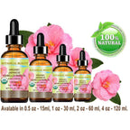 Buy now Botanical Beauty Japanese ORGANIC CAMELLIA Seed Oil. 100% Pure Natural Undiluted Refined Cold Pressed Carrier Oil to revitalize and rejuvenate the hair, skin and nails. 4 Fl. oz 120 ml at indiglob india