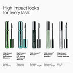 Clinique High Impact High-Fi Full Volume Waterproof Mascara | Volume, Length, Non-Clumping, Smudge-Proof + Safe For Sensitive Eyes, Black