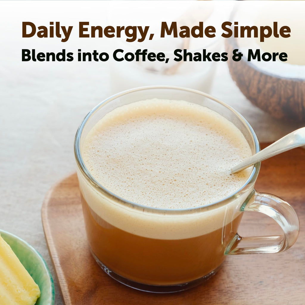 Micro Ingredients Organic MCT Oil Powder with Prebiotic Fiber, 1 lb (16 oz) | C8 & C10 MCT Oil for Coffee Creamer. 45 Servings. Unflavored. Keto & Vegan Friendly, Non-GMO, Gluten Free.