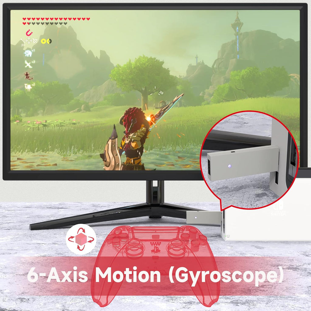 Buy now MAYFLASH Magic NS Wireless Bluetooth Controller USB Adapter for Switch/Switch 2, Steam Deck, macOS, Windows, Raspberry Pi, Compatible with Xbox Series S/X,PS5 Controller and More at indiglob india