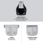 Buy now Wahl PowerPro Corded Detailer Trimmer Kit for Mens Grooming Æ’?? for Beard, Mustache, Stubble, Ear, Nose, & Body Grooming Æ’?? Model 9686 at indiglob india