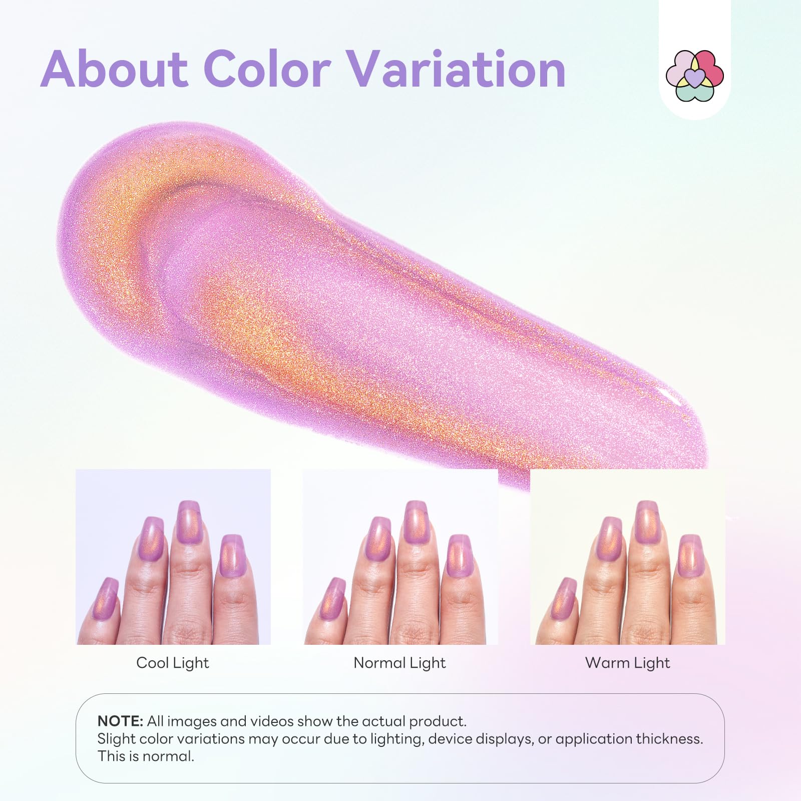 SAVILAND One-Step Gel Nail Polish Pens S. Showcases color in different light settings. Verified by CuratCart for trust.