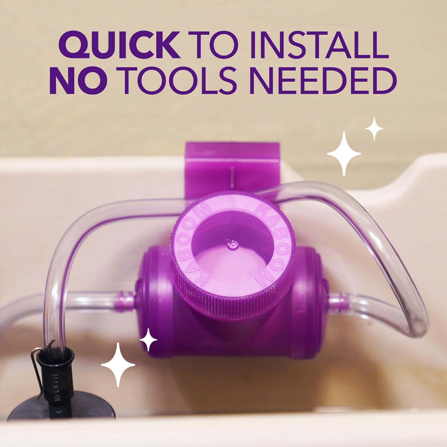 Buy now Kaboom Scrub Free! Toilet Bowl Cleaner System with 2 Refills at indiglob india
