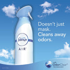 Buy now Febreze Air Mist Air Freshener Spray, Odor-Fighting Room Spray, Air Fresheners for Home and Bathroom and Kitchen, Aerosol Can, Heavy Duty Crisp Clean Scent, 8.8oz, 1 Count at indiglob india