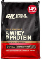 Buy now Optimum Nutrition Gold Standard 100% Whey Protein Powder, Extreme Milk Chocolate, 5 Pound (Packaging May Vary) at indiglob india