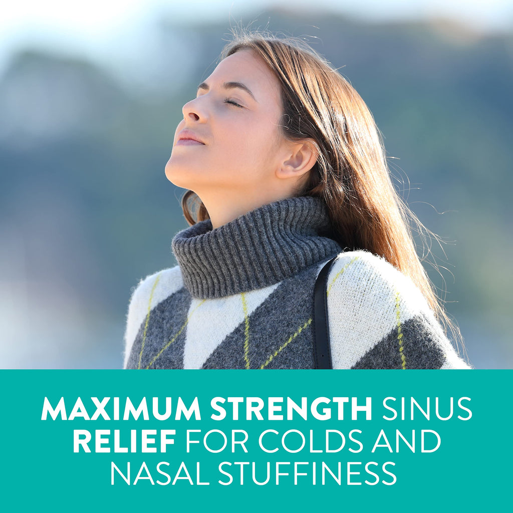Buy now Vicks Sinex SEVERE LiquiCaps, All-In-One Sinus Relief, Non-Drowsy, Nasal Decongestant, Maximum Strength Relief of Sinus Headache, Pain, Pressure, & Congestion, 24 LiquiCaps at indiglob india