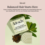 Buy now Kitsch Clarifying Tea Tree & Mint Conditioner Bar - Hair Conditioner for Scalp & Oil Control - Vegan Conditioner for Women and Men, Color-Safe, Sustainable Hair Care - Made in USA, 2.7 oz at indiglob india