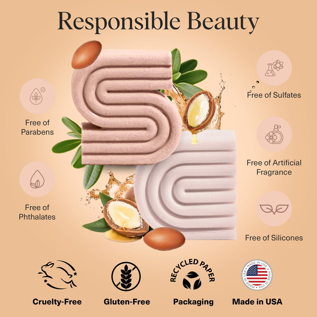Buy now Kitsch Argan Oil Conditioner Bar â€“ Repairing Hair Conditioner for Damaged Hair, Anti-Frizz â€“ Strengthening, Moisturizing Hair Care â€“ Paraben, Silicone & Sulfate-Free â€“ Made in USA - 2.7 oz | Repairing, for Women and Men, Made in USA at indiglob india