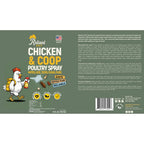 Reliant Pet Chicken and Coop Poultry Spray for Mite's Lice Ticks Fleas and Flies - Dust Mite Spray 16oz - Chicken Coop Fly Spray - Made in USA - Chicken Coop Accessories
