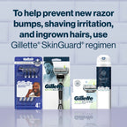 Gillette SkinGuard Men's Razor Blades, 4 Blade Refills