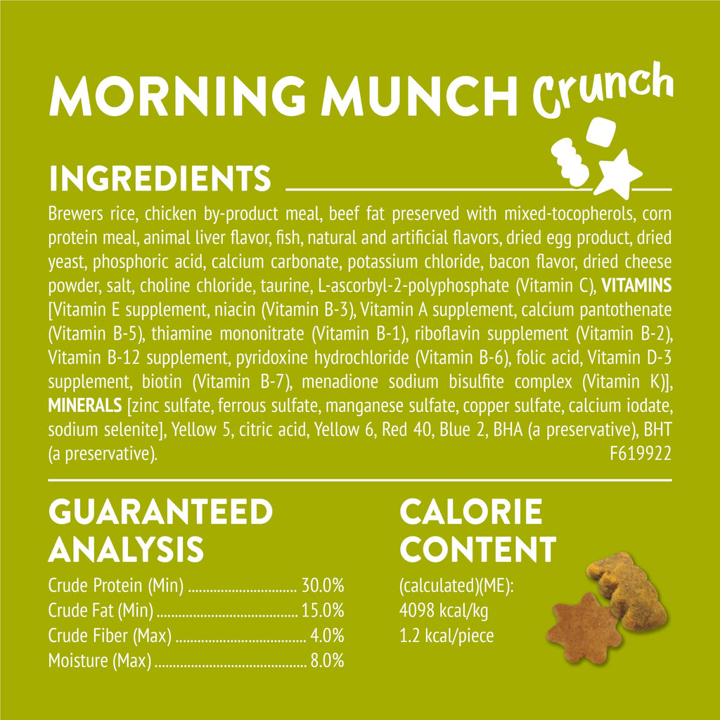 Friskies Purina Party Mix Morning Much Crunch Cat Treats, 30 oz Canister