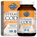 Garden of Life Vitamin Code Raw Vitamin-C, 500mg Whole Food VIT-C Capsules + Fruit & Veggie Blend & Probiotics, Supplements for Adults, Vegan, Gluten Free, 120 Capsules, (Pack of 6)