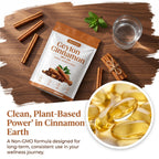 Metabolae Ceylon Cinnamon Capsules – 300 Softgels, Supports Metabolic Balance, Energy & Daily Wellness, Cinnamomum Verum Extract with MCT Oil, Non GMO (1)