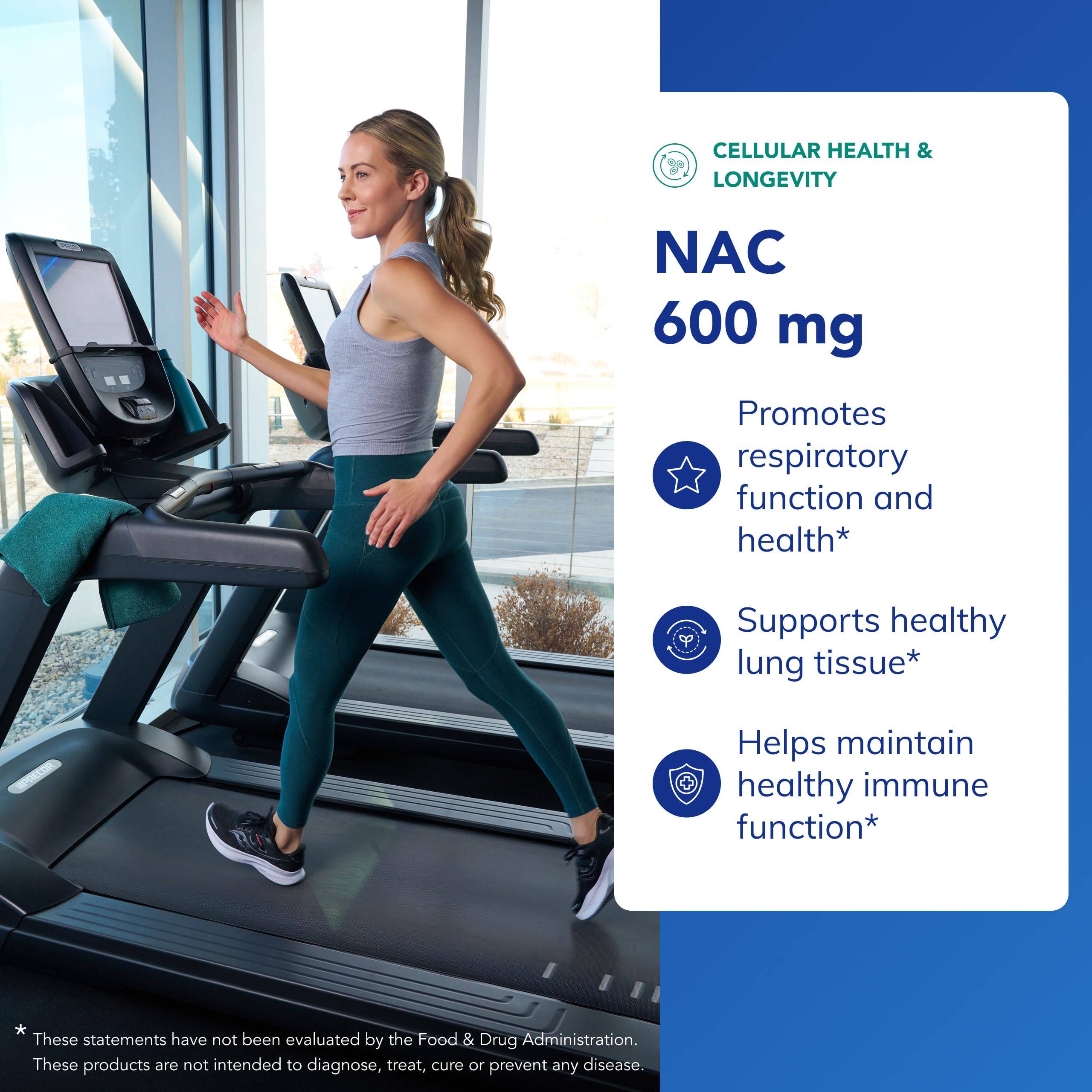 Pure Encapsulations NAC 600 mg, 90 Capsules | N-Acetyl Cysteine NAC Supplement for Lung Health and Immune Support*, Liver Support and Antioxidants*