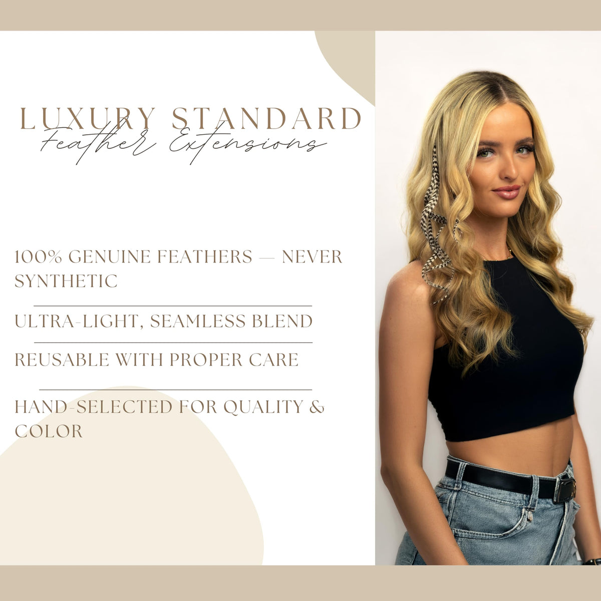 Shop our 21 Natural Color Hair Extensions, 9"-14", ultra-light & reusable. Available online for quick delivery.