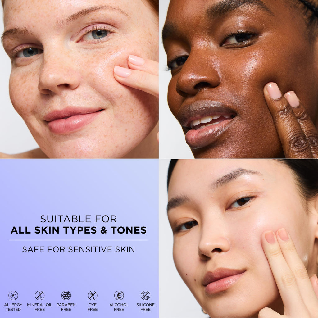 L'Oreal Paris Collagen Moisture Filler Moisture Bounce Face Serum, Glow Serum with Collagen, Glycerin, and Squalane for Bouncy, Radiant, Hydrated Skin, Includes Sample