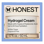 Honest Beauty Hydrogel Cream, Sensitive Skin, Fragrance-Free, 1.7 fl oz