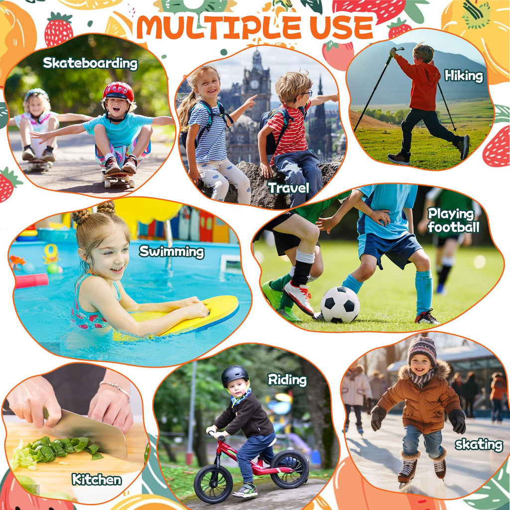 300 Pack Kids Cartoon Bandages,30 Styles 6 Themes Adhesive Bandages Kids