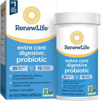 Buy now RenewLife Extra Care Ultimate FLORA Probiotic, 60 capsules 60 Count (Pack of 1) 30 Billion CFU at indiglob india