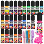 Buy now Epoxy Resin Pigment - 16 Colors Translucent Resin Colorant, Highly Concentrated Resin Dye for DIY Jewelry Making, AB Resin Coloring - 10ml at indiglob india