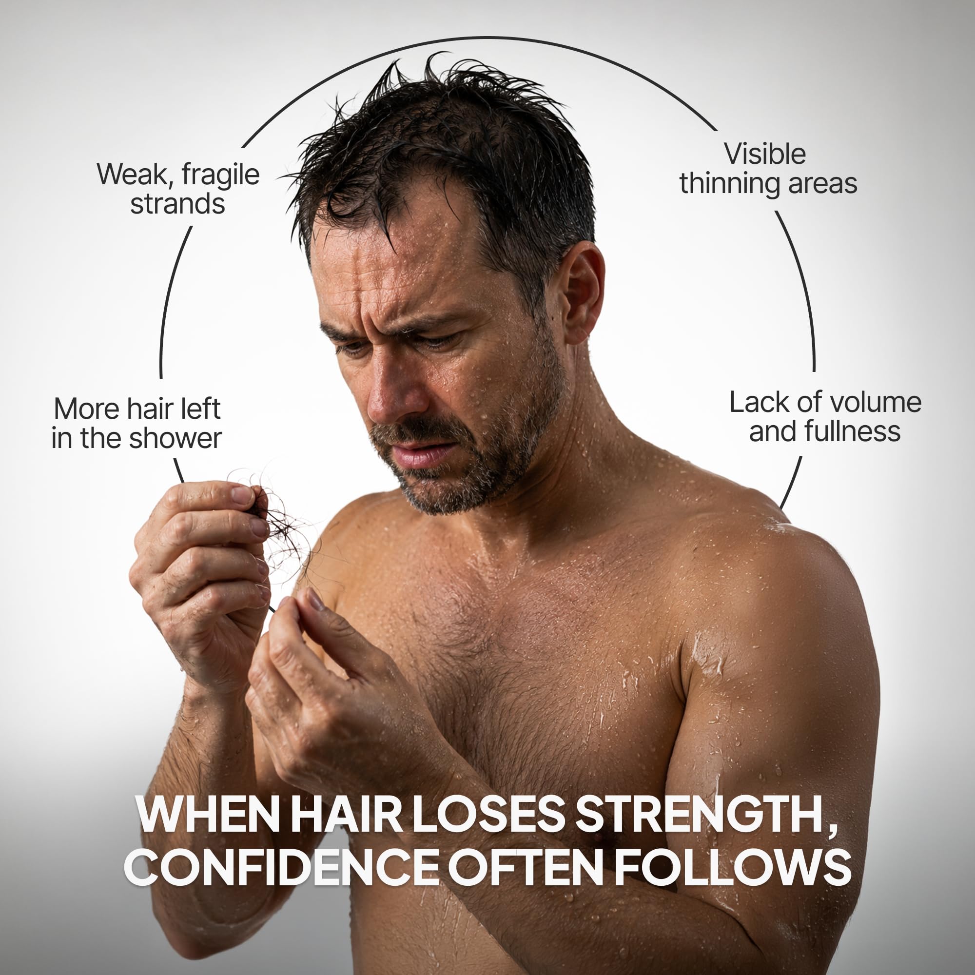 SPARTAN™ Root Activator Shampoo For Men - Hair Growth Shampoo for Hair Loss and Thinning Hair