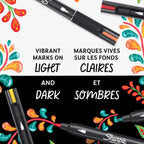Buy now Sharpie Creative Acrylic Markers - Brush Tip, Set of 2, 2196903 at indiglob india