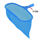 ATIE Butterfly Pool Clips - 6 Pack Attachment Clips for Swimming Pool Brush, Skimmer, Vacuum, Mini Jet Vacuum, Telescopic Pole