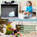 Buy now 100 Pack Potty Chair Liners with Drawstring,Training Toilet Seat Potty Bags,Disposable Cleaning Bag for Kids Toddler Adults Pet Outdoors(44 x 24 cm) at indiglob india