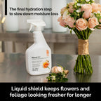 FloraLife Clear Crowning Glory - Liquid Shield Finishing Spray - 32fl oz