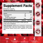 Vitamatic Methyl B12 5000 mcg, 120 Gummies, Natural Cherry Flavor | Extra Strength, Energy Metabolism Support and Nervous System Health Support*, Non-GMO, Gluten Free