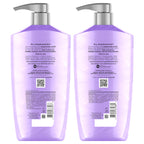 L'Oreal Paris Elvive Hyaluron Plump Shampoo and Conditioner Set for Dry, Dehydrated Hair, 72H Hydrating Hair Care, Infused with Hyaluronic Acid Complex, 53 Fl Oz Set
