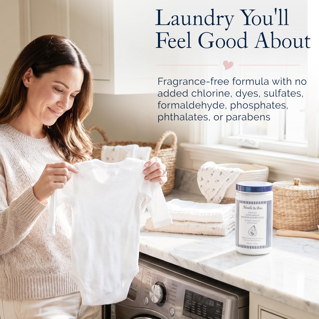 Noodle & Boo Baby Laundry Essentials Ultra-Bright Bleach Alternative
