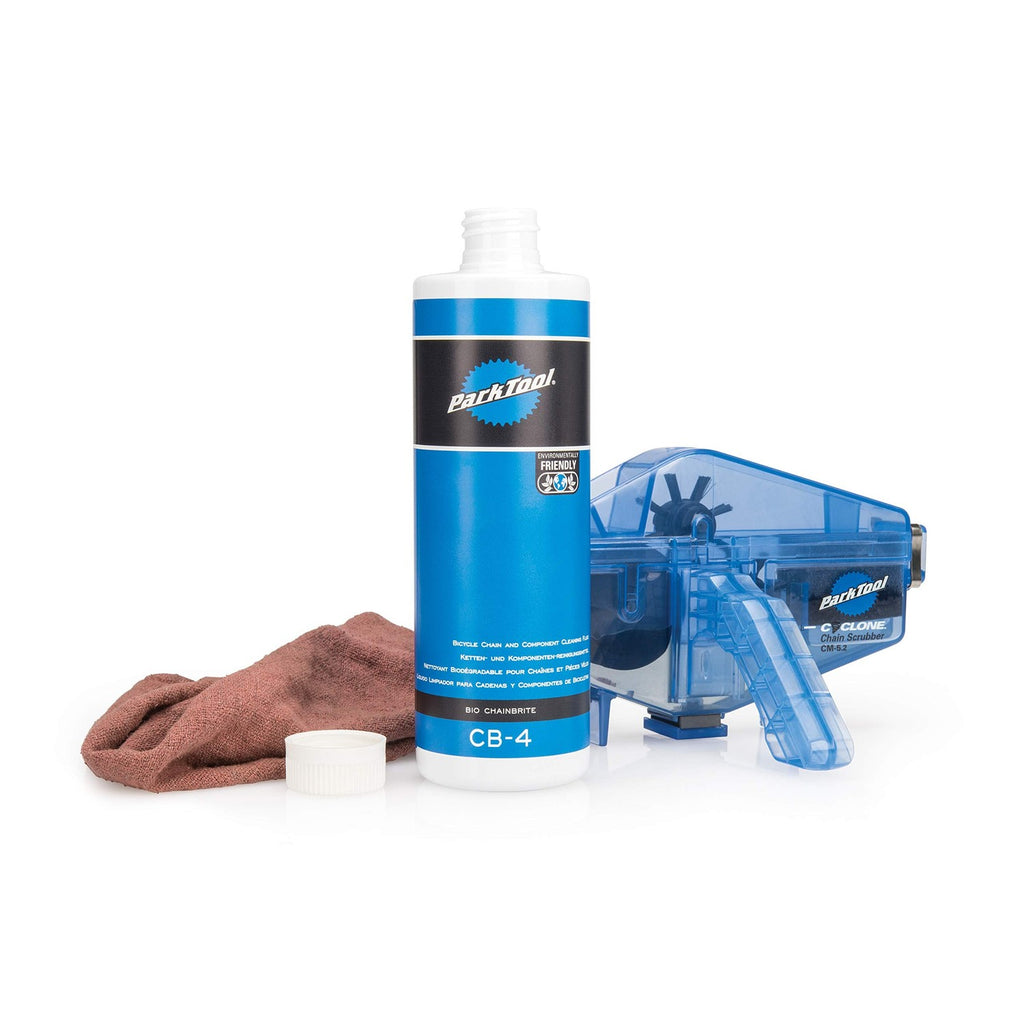 Park Tool CB-4 Bio ChainBrite Bicycle Chain & Component Cleaning Fluid - 16 fl oz/472 ml Bottle