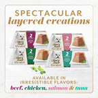 Purina Fancy Feast Gems Pate Mousse with Turkey and with Chicken Wet Cat Food Variety Pack - 4 oz. (Pack of 16)