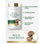Carlyle Wild Yam Root Capsules | 200 Count | Traditional Herbal Extract