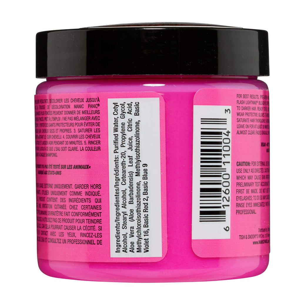Manic Panic Semi Permanent Cotton Candy Pink Hair Dye, 4 oz