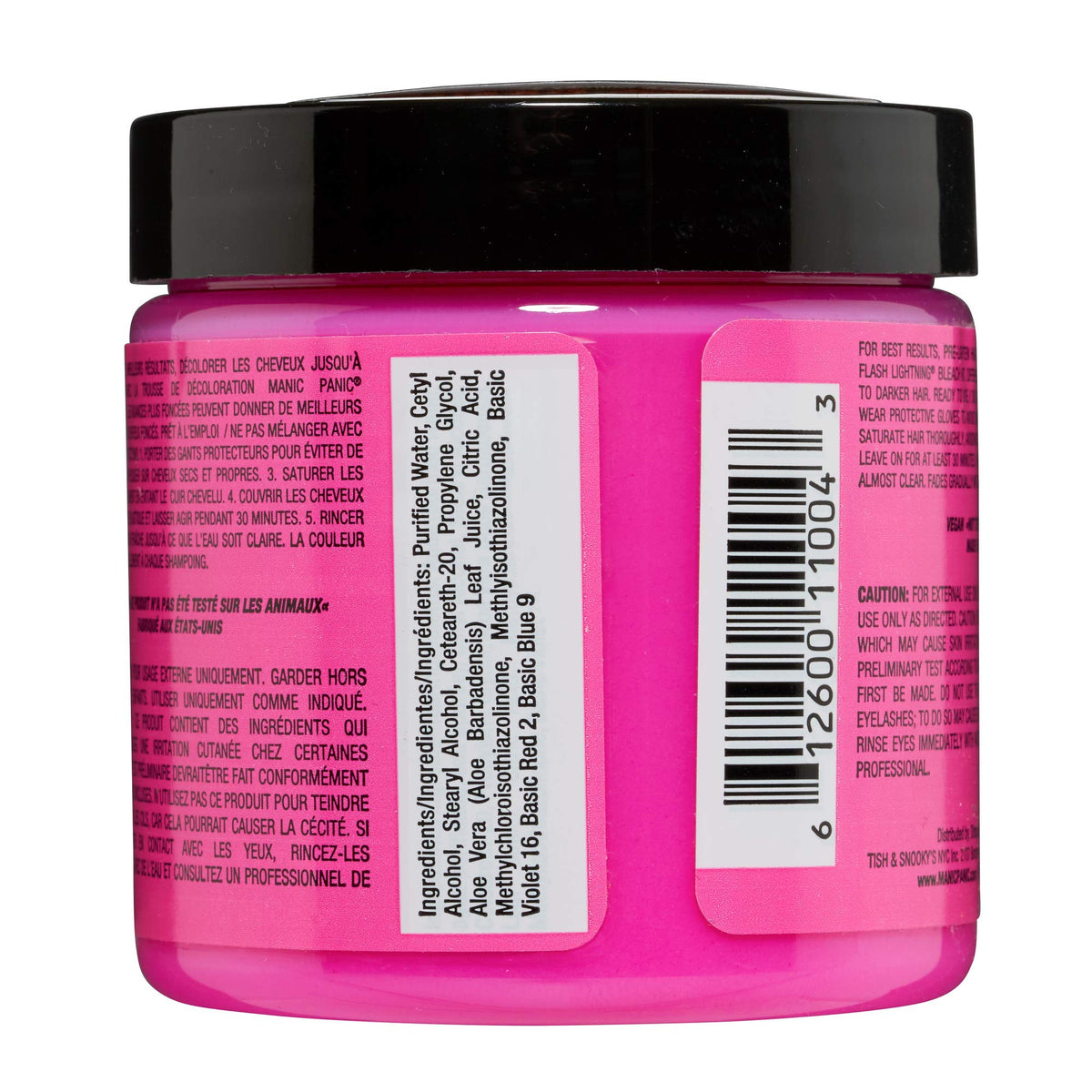 Manic Panic Semi Permanent Cotton Candy Pink Hair Dye, 4 oz
