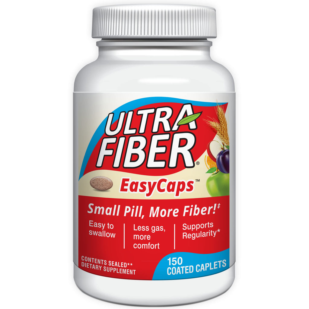 Ultra-Fiber High Fiber Supplement, Soluble & Insoluble Fiber, 150 Count