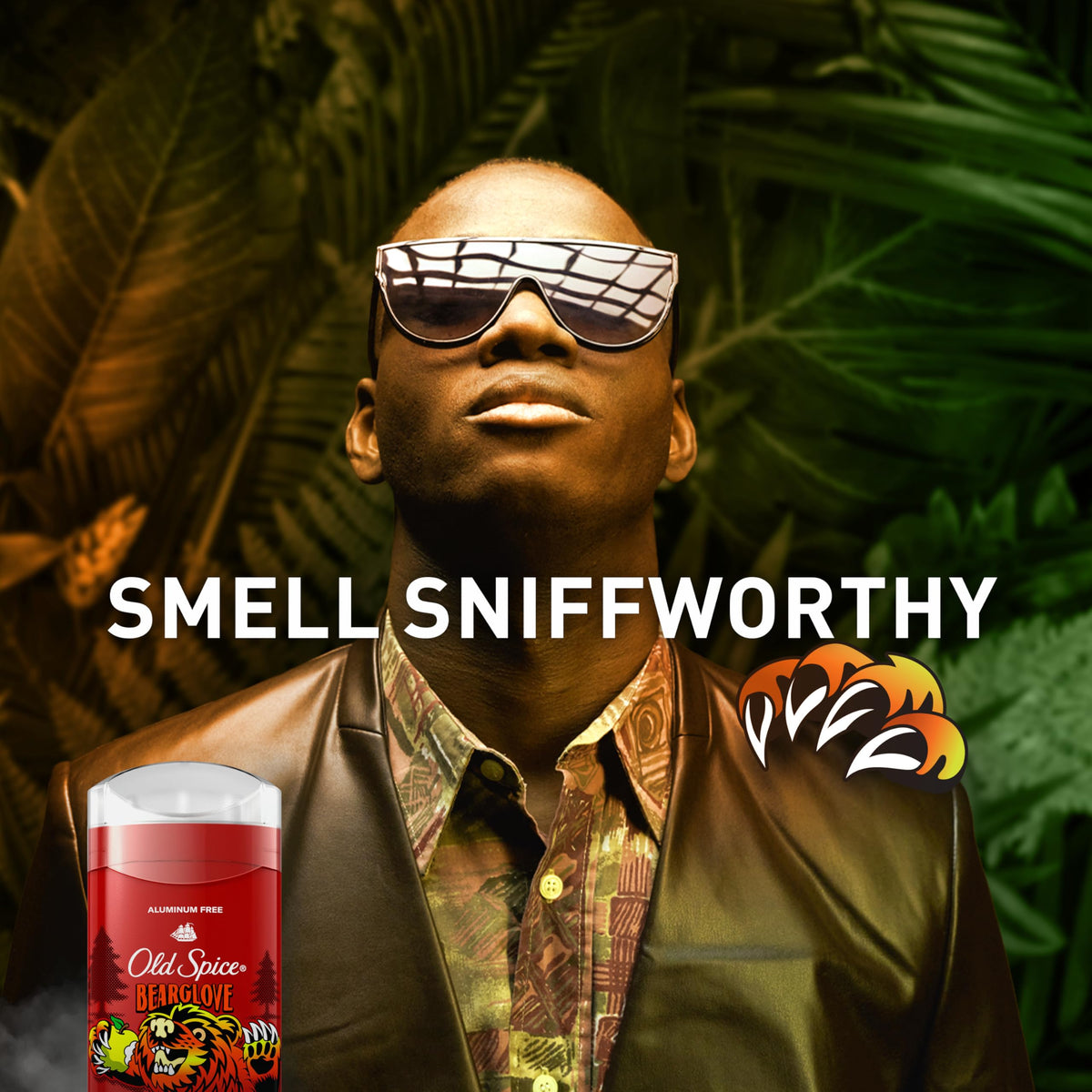 Old Spice Aluminum Free Deodorant for Men, 24/7 Odor Protection, 24/7 Freshness & Lasting Scent, Bearglove Scent, 3.0 oz with Travel Size Swagger Body Wash (Pack of 4)