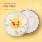 Burt's Bees Mama Belly Butter, 6.5 oz. | Stretch Mark Cream for Pregnancy Massages Body and Reduces Scar Appearance, Shea Butter & Vitamin E Rich Formula