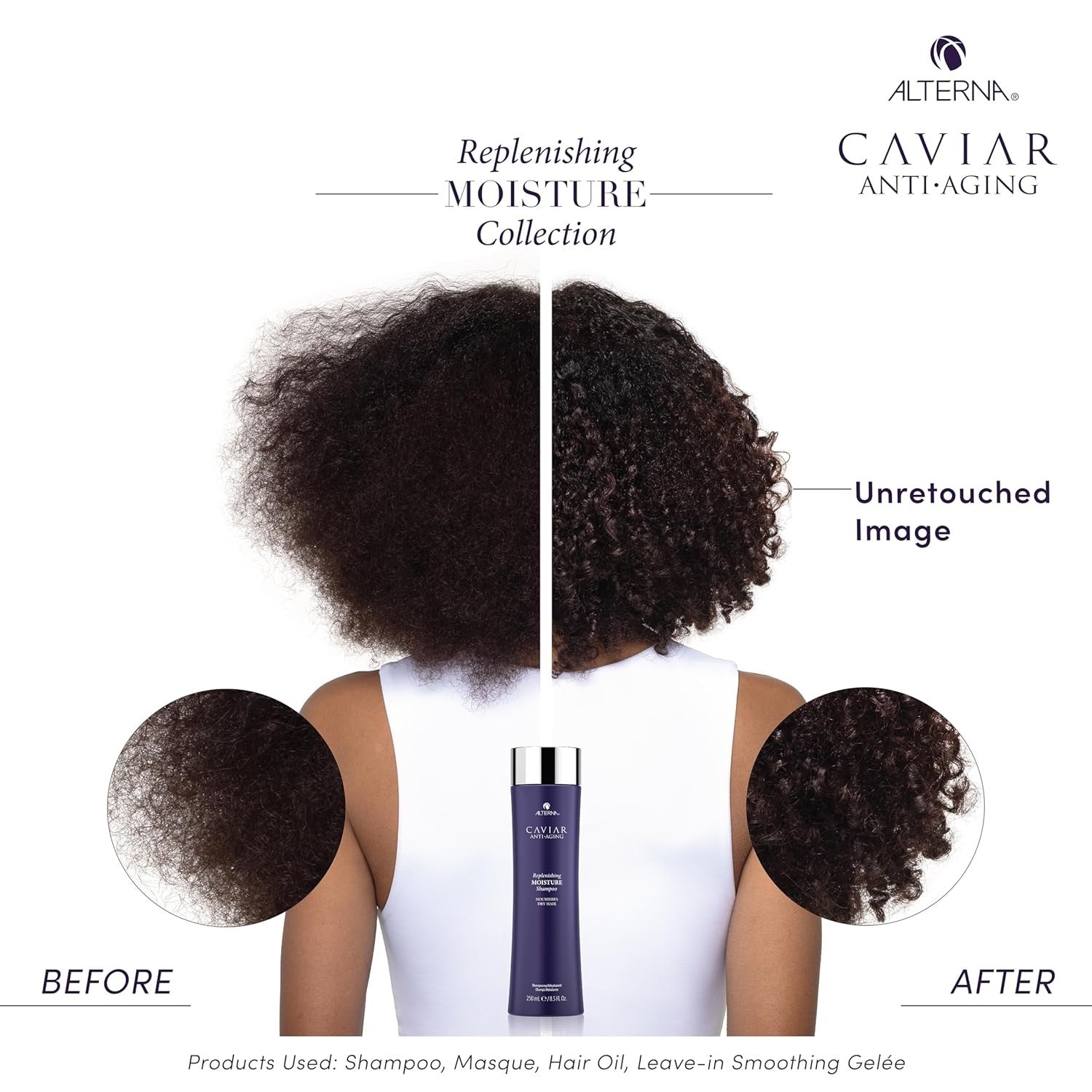Buy now CAVIAR Anti-Aging Replenishing Moisture Shampoo | For Dry, Brittle Hair | Protects, Restores & Hydrates | Sulfate Free at indiglob india