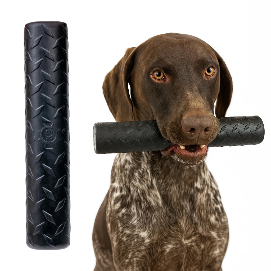 Monster K9 Chew Stick - for Toughest Chewers, Natural Rubber Dog Toy, 9 in