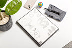 Buy now Rocketbook Core Reusable Spiral Notebook, Letter Size 8.5x11, Black - Dotted Pages, App-Connected, Erasable, Durable Cover, Ideal for School, Work, and Creative Projects at indiglob india