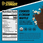Honey Stinger Energy Waffle Variety Pack – 15 Count (3 Each: Honey, Vanilla, Cinnamon, Salted Caramel, Cookies & Cream) – Organic Honey Energy Snack for Sports, Fitness, Outdoor Activities & On-the-Go Fuel