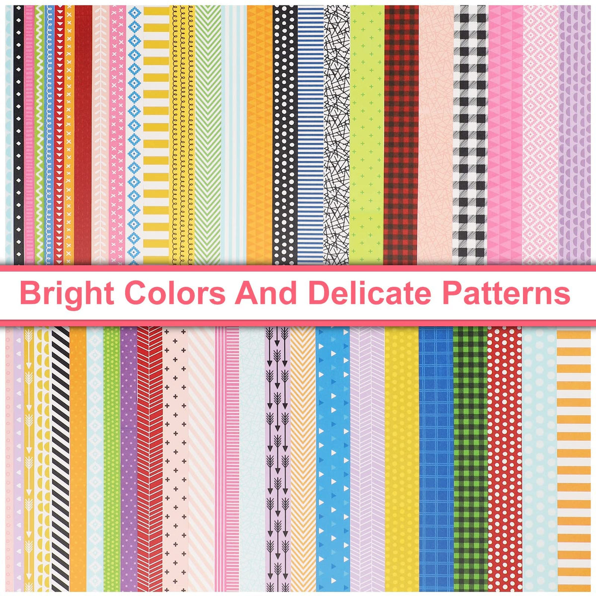 KEVIN&SASA CRAFTS 50 Rolls Washi Tape Set