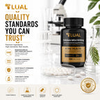 LUAL Calcium 600 mg with Vitamin D3 • Calcium Supplements for Women & Men
