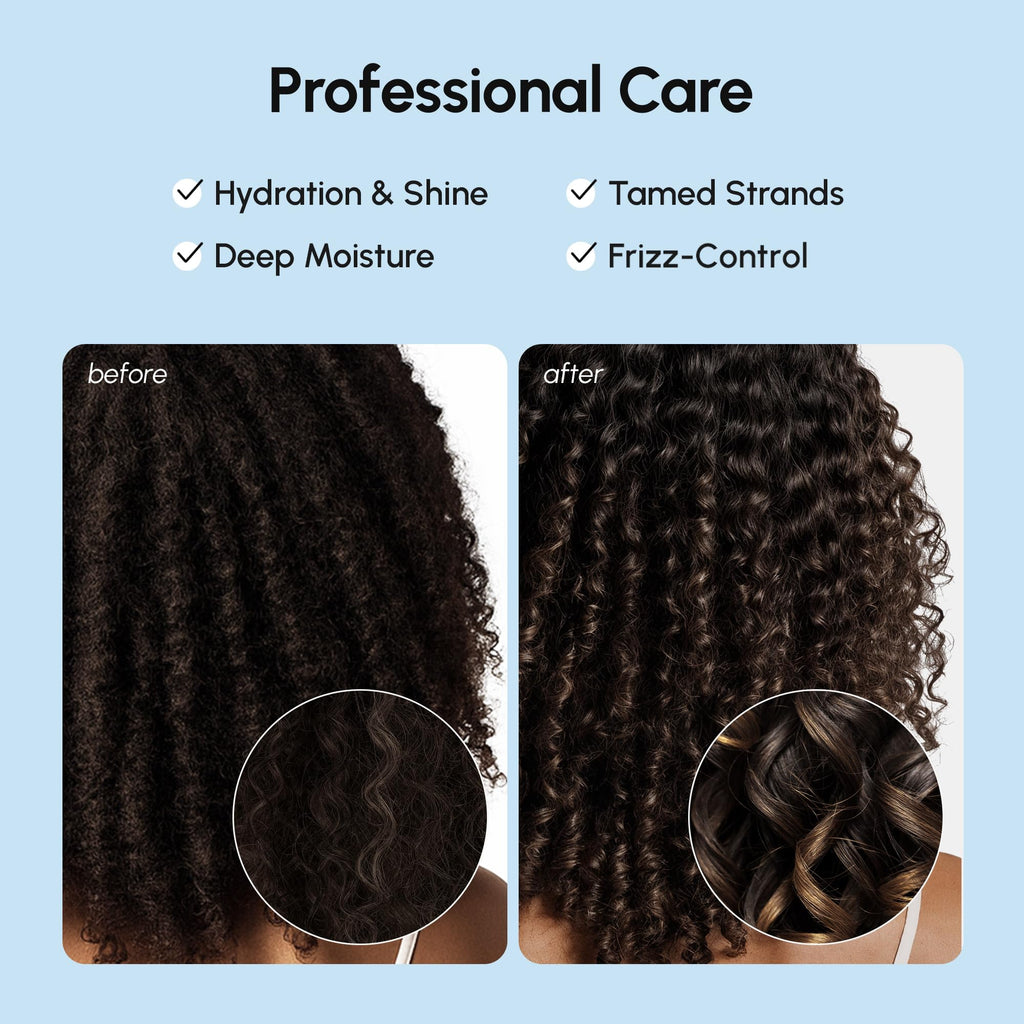 MAREE Hair Serum for Frizzy Dry Hair – Styling Capsules with Keratin, Argan Oil, Vitamins A E B5 – UV & Heat Protectant Frizz Control Serum for Women – Aceite Para el Cabello Treatment | for Frizzy